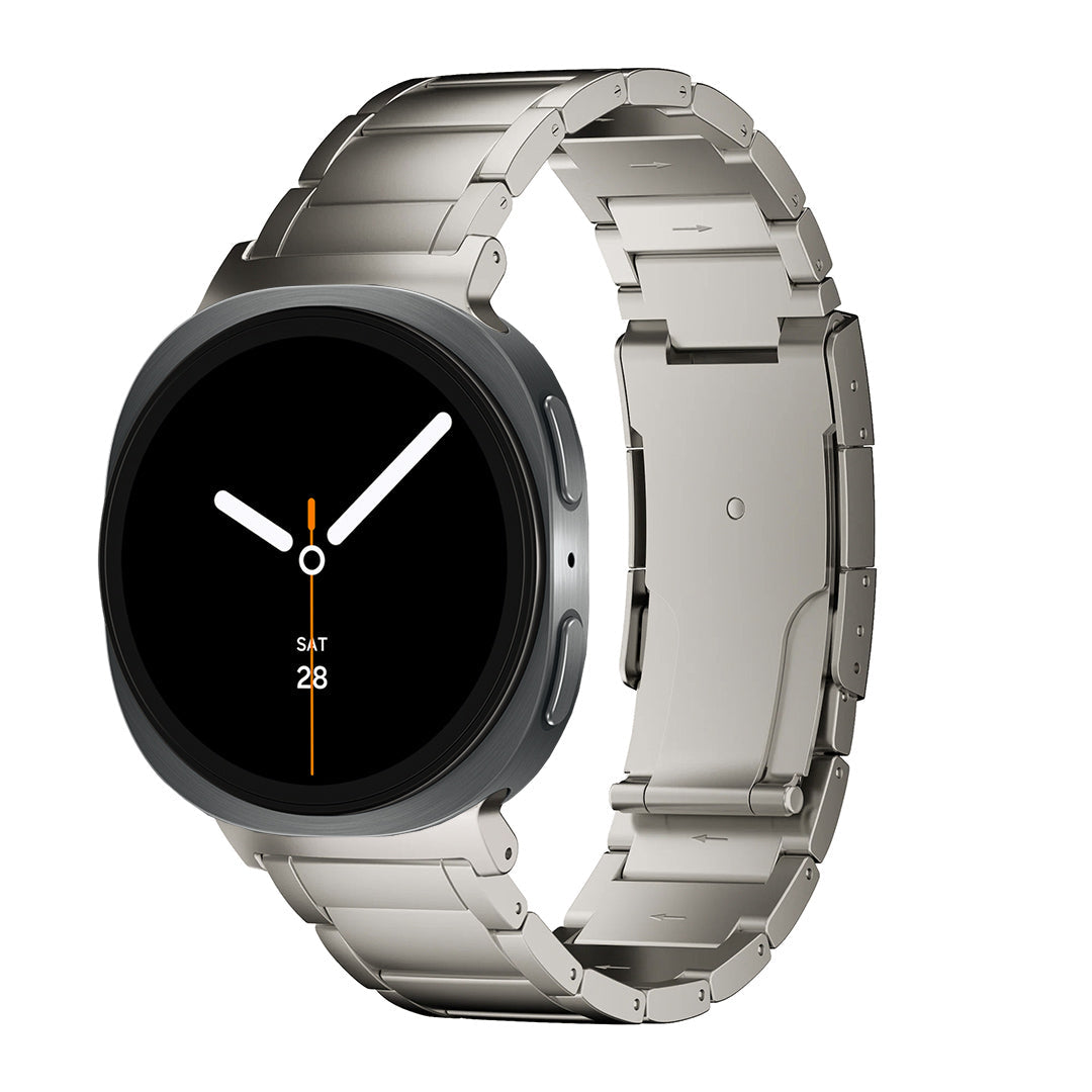 BRACELET À MAILLONS EN TITANE LUX913 POUR GALAXY WATCH