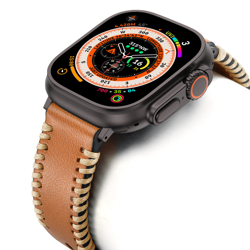 Bracelet en cuir Wilderness pour Apple Watch B30