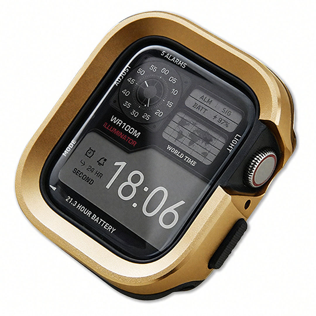 Boîtier métallique à bords convexes pour Apple Watch