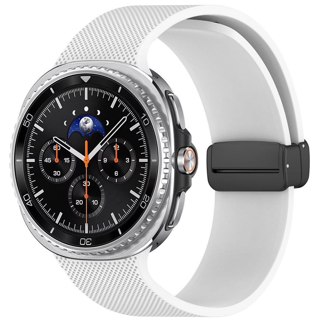 Bracelet de montre en silicone ST03 à boucle magnétique pour Galaxy Watch 8