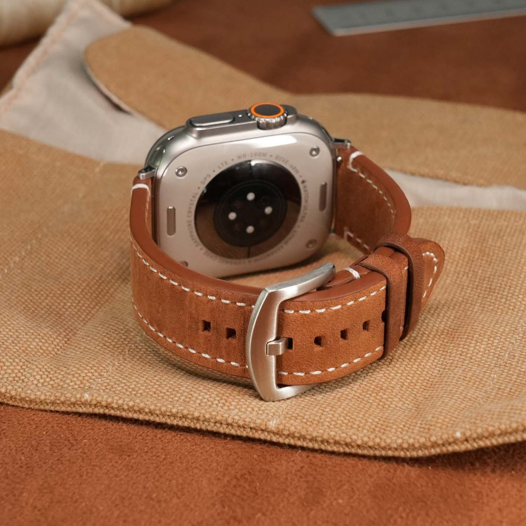 Bracelet en cuir vintage de luxe