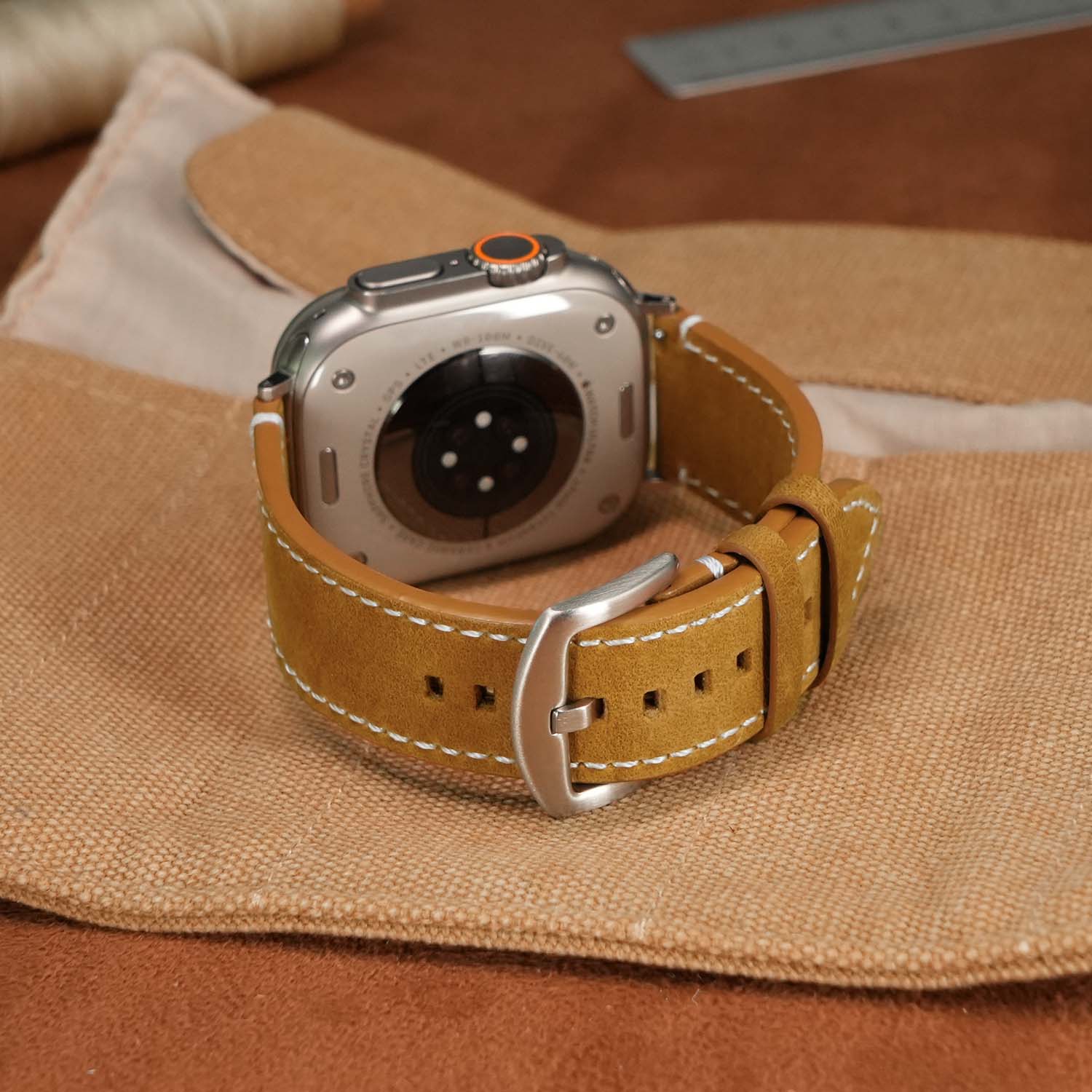 Bracelet en cuir vintage de luxe