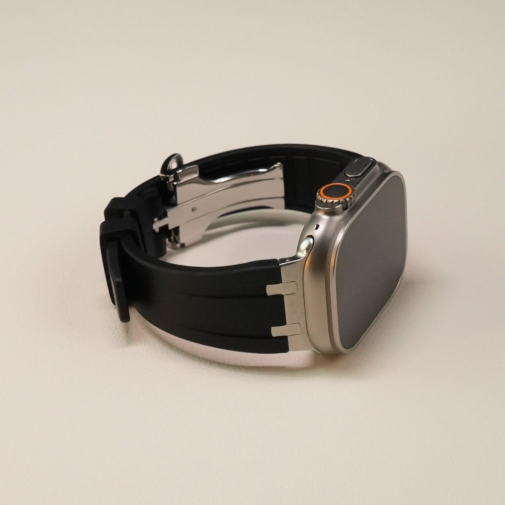 Bracelet en silicone de luxe à boucle déployante AP 