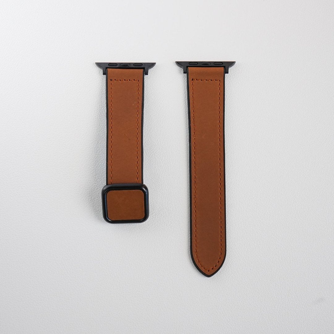 Bracelet magnétique en cuir à carreaux diamantés pour Galaxy Watch