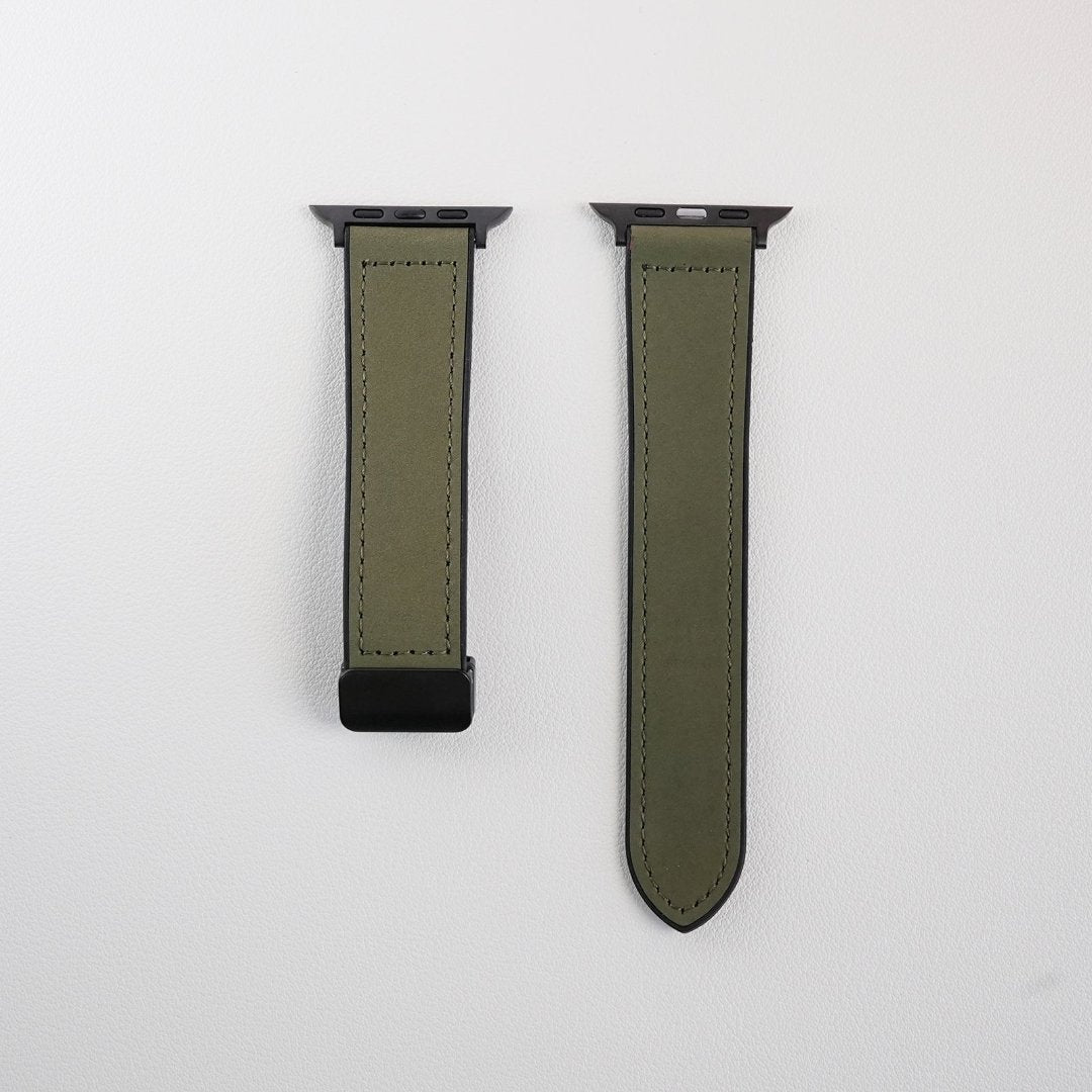 Bracelet magnétique en cuir à carreaux diamantés pour Galaxy Watch