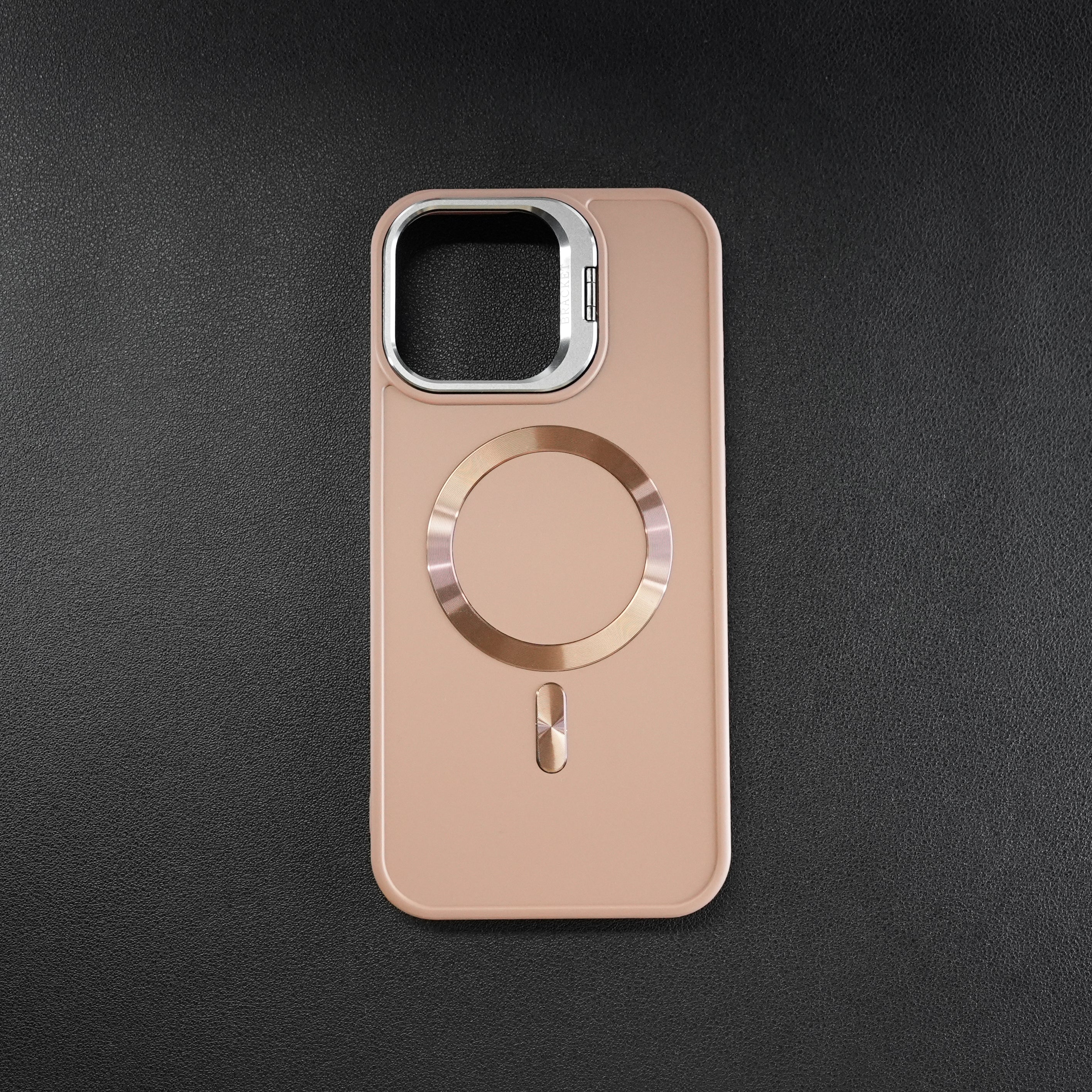 Coque iPhone compatible MagSafe, protection de qualité militaire, support de rangement intégré, coque arrière résistante aux rayures, série Classic