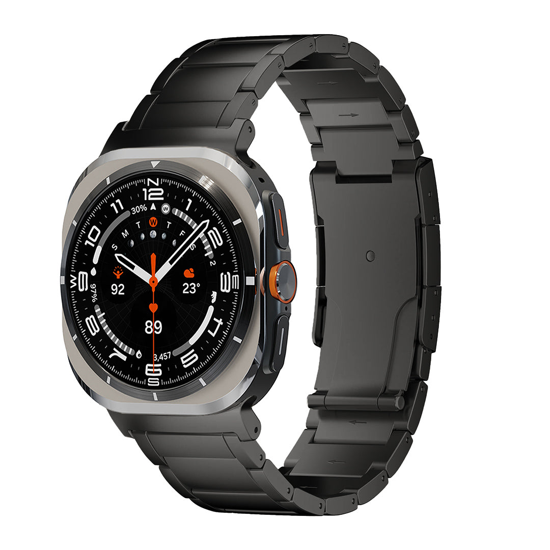 BRACELET À MAILLONS EN TITANE LUX913 POUR GALAXY WATCH