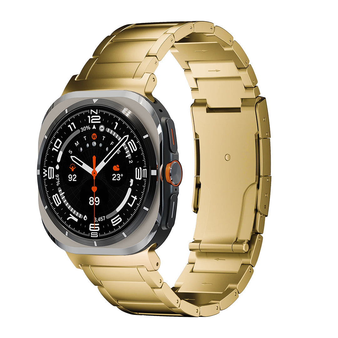 BRACELET À MAILLONS EN TITANE LUX913 POUR GALAXY WATCH