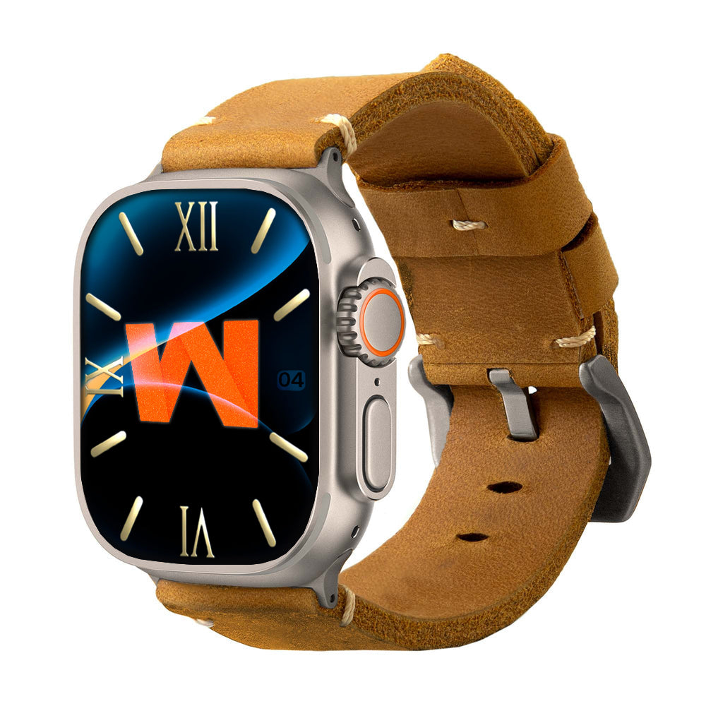 BRACELET EN CUIR R02 POUR APPLE WATCH