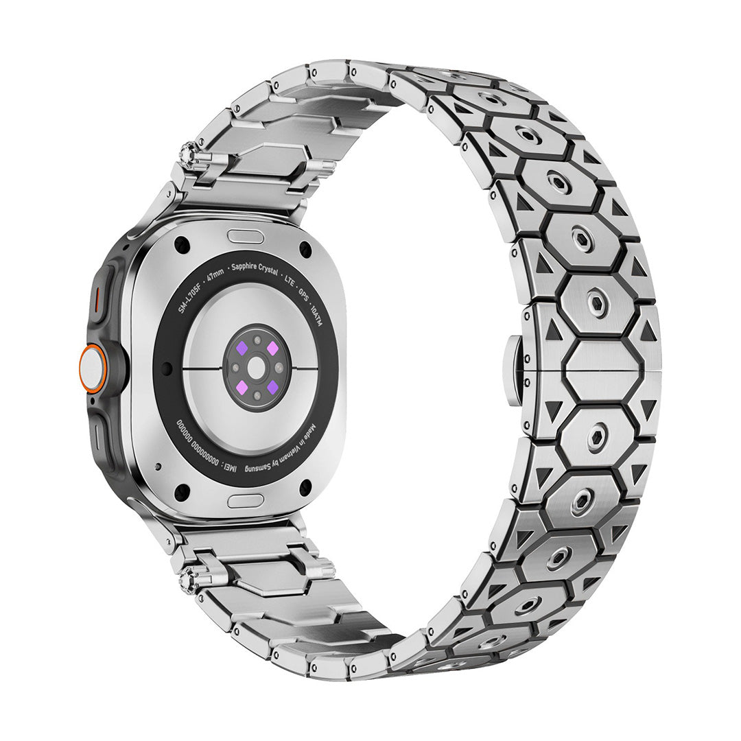 Bracelet en acier inoxydable Titan pour Samsung Galaxy Watch Ultra