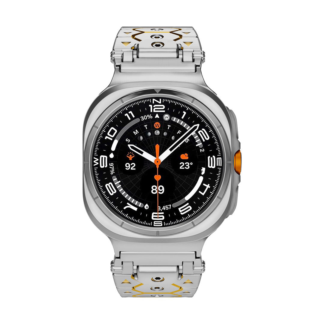 Bracelet en acier inoxydable Titan pour Samsung Galaxy Watch Ultra