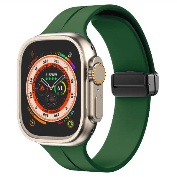 Bracelet magnétique pliable en silicone 