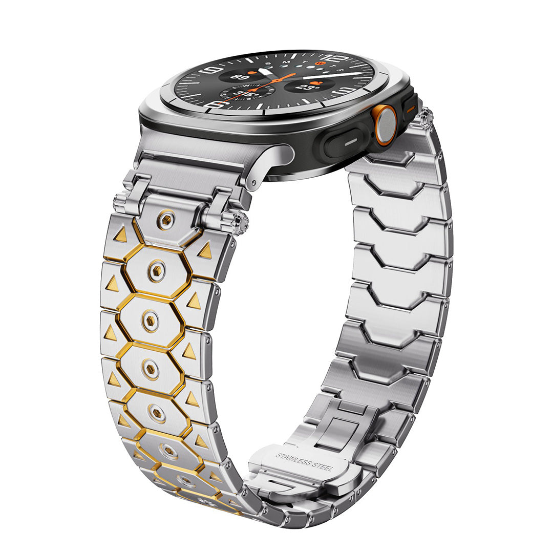 Bracelet en acier inoxydable Titan pour Samsung Galaxy Watch Ultra