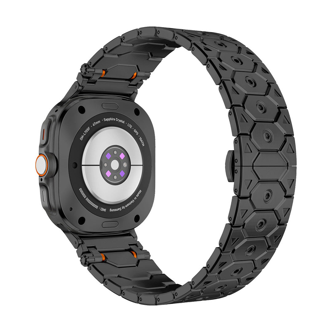 Bracelet en acier inoxydable Titan pour Samsung Galaxy Watch Ultra