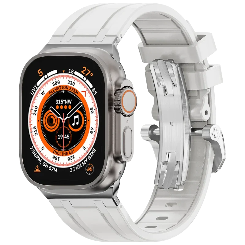 Nouveau bracelet en silicone AP pour Apple Watch