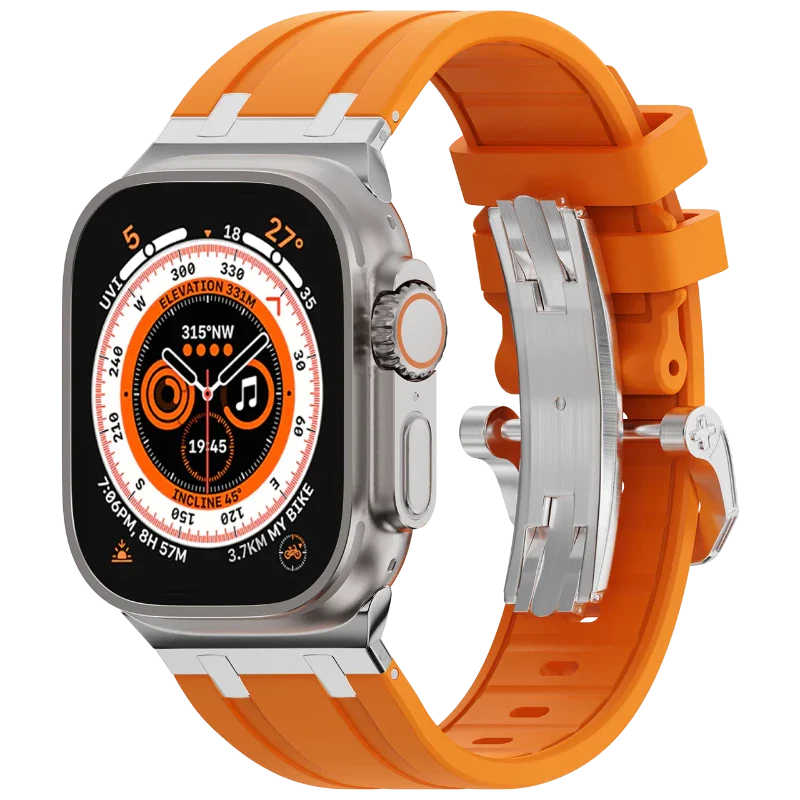 Nouveau bracelet en silicone AP pour Apple Watch