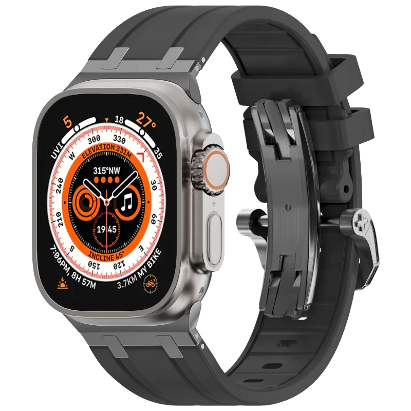 Nouveau bracelet en silicone AP pour Apple Watch