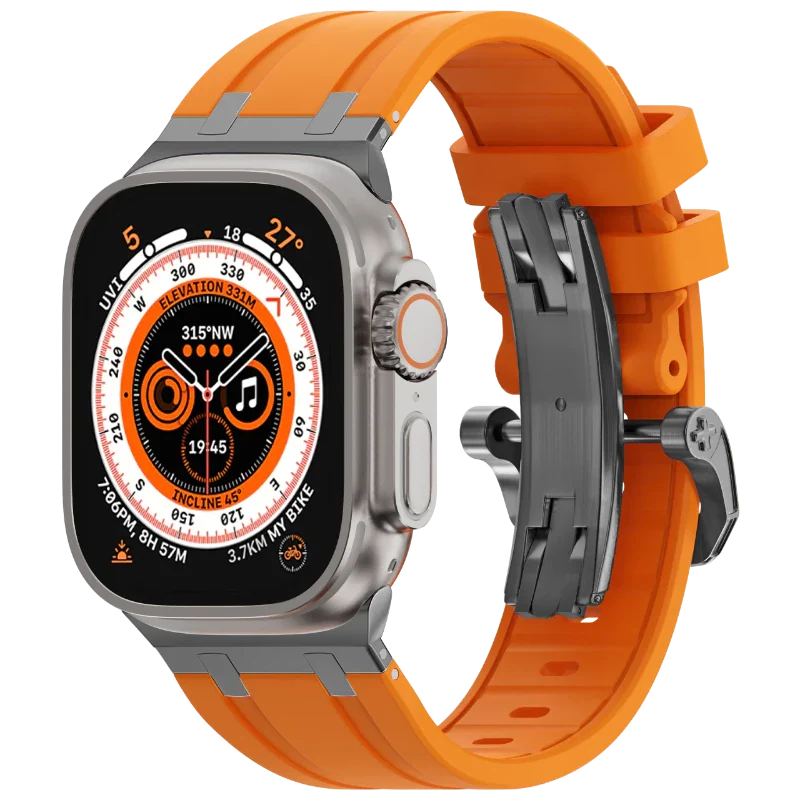 Nouveau bracelet en silicone AP pour Apple Watch