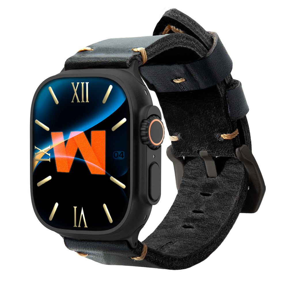 BRACELET EN CUIR R02 POUR APPLE WATCH