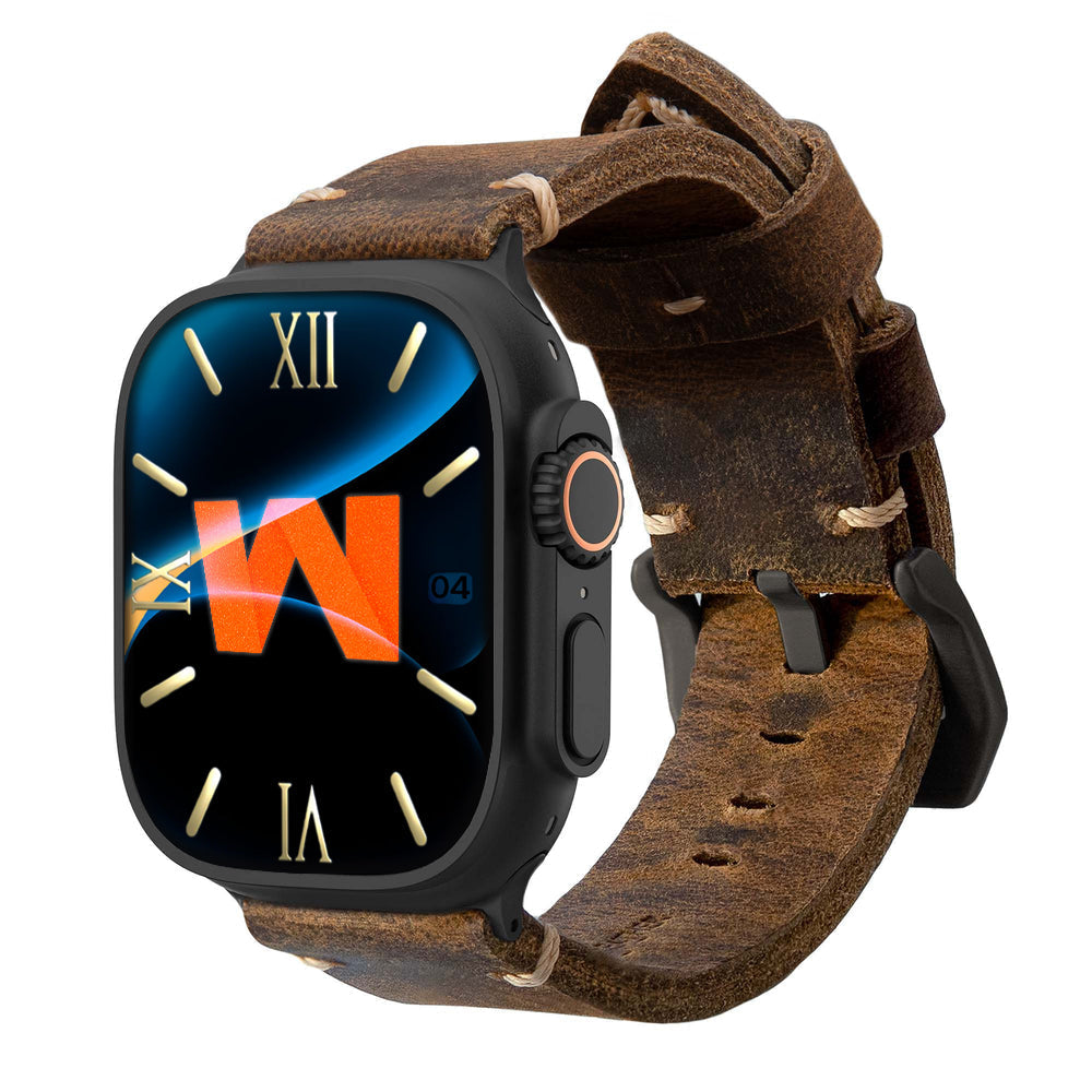 BRACELET EN CUIR R02 POUR APPLE WATCH