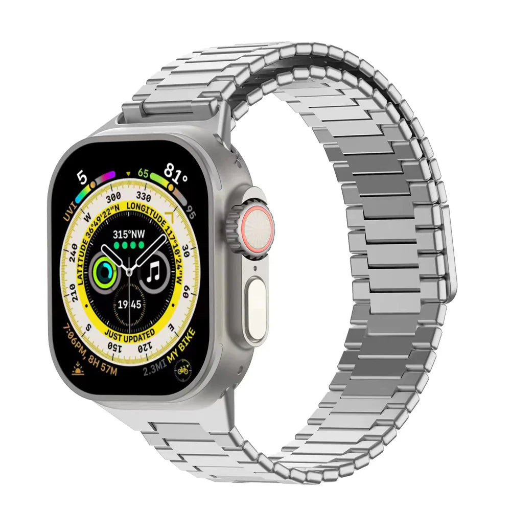 Bracelet magnétique en acier inoxydable 