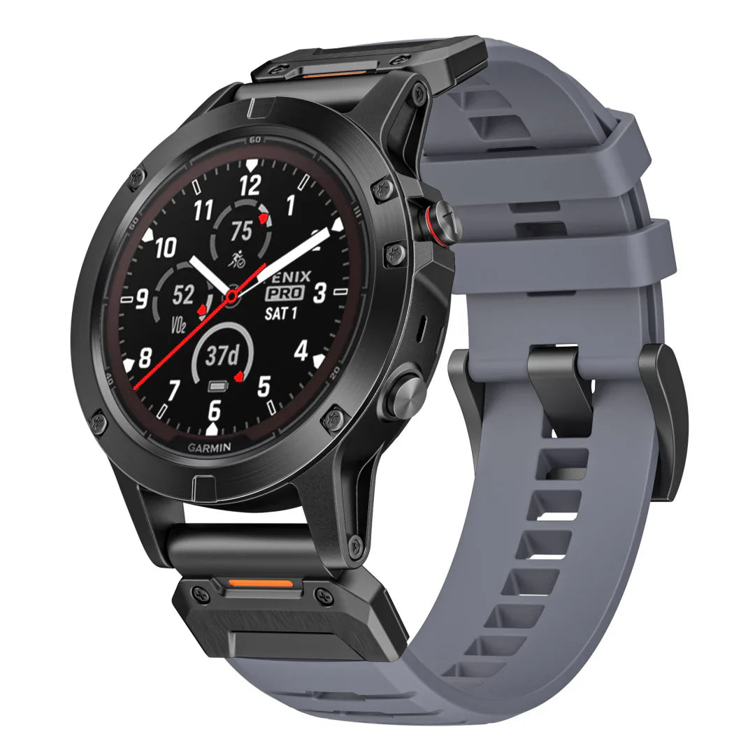 Bracelet tactique FKM pour montre Garmin/Samsung