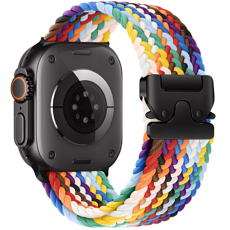 Bracelet tressé en nylon pour Apple Watch N2