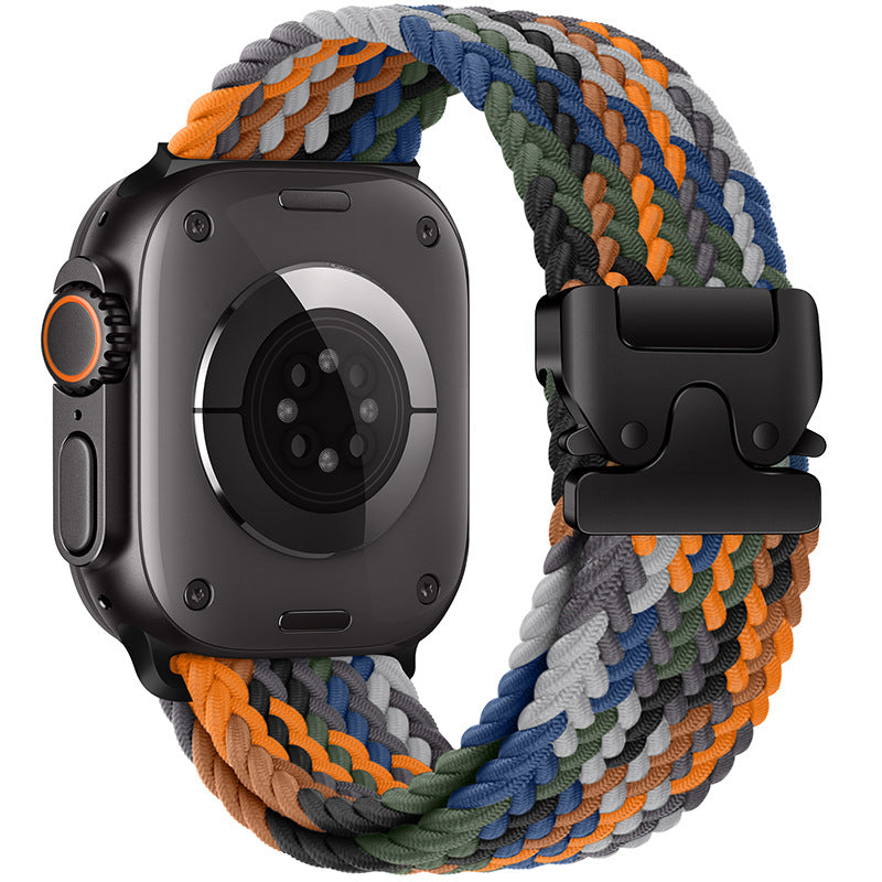 Bracelet tressé en nylon pour Apple Watch N2