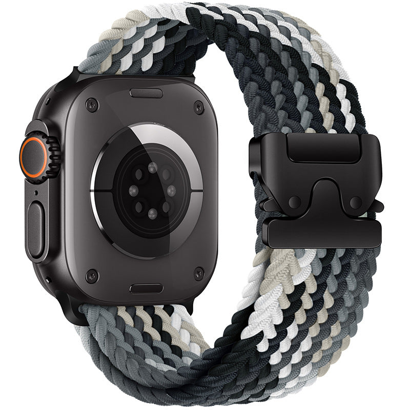 Bracelet tressé en nylon pour Apple Watch N2