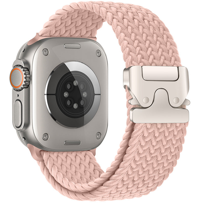Bracelet tressé en nylon pour Apple Watch N2
