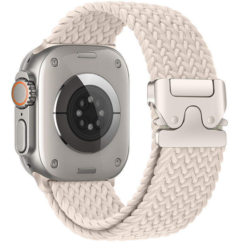 Bracelet tressé en nylon pour Apple Watch N2