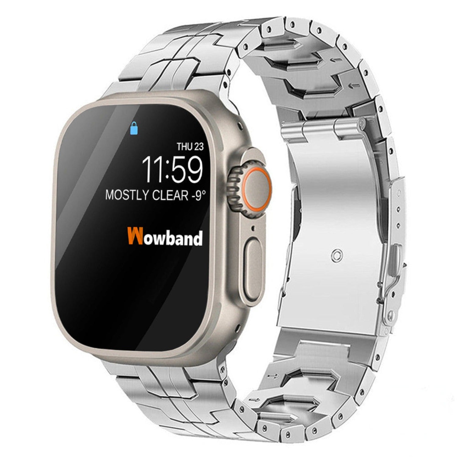 BRACELET À MAILLONS EN TITANE LUX96 