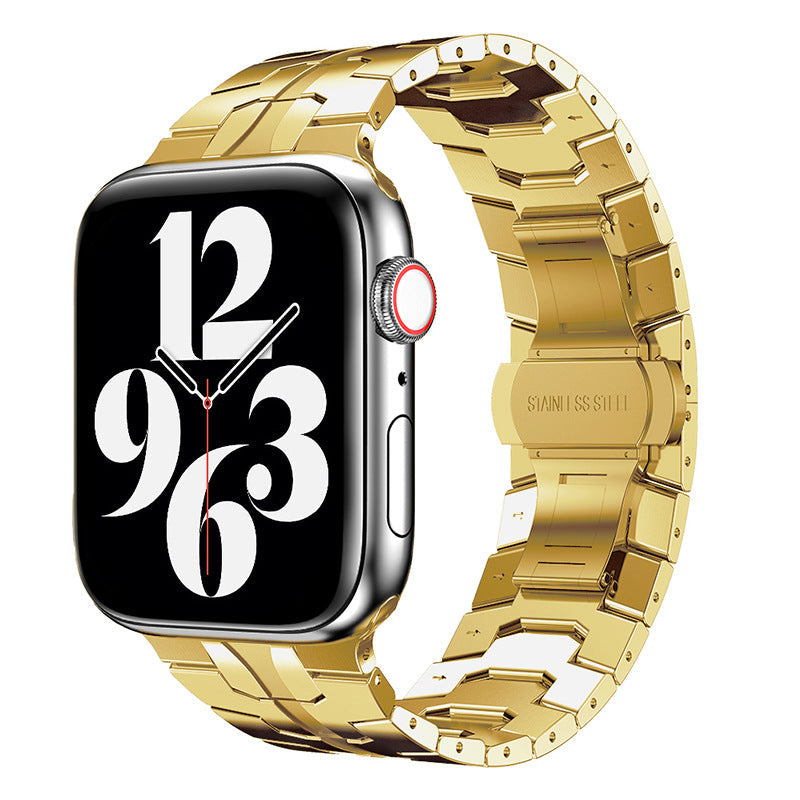 BRACELET À MAILLONS MÉTALLIQUES MECHA DE LUXE 14 