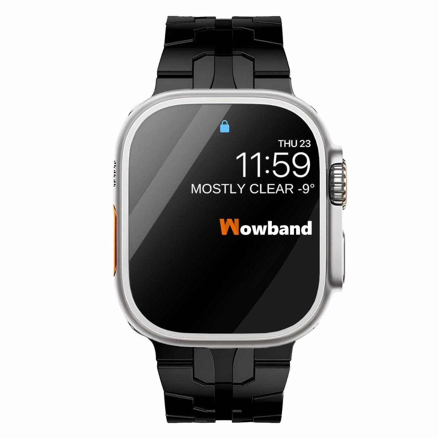 BRACELET À MAILLONS EN TITANE LUX96 