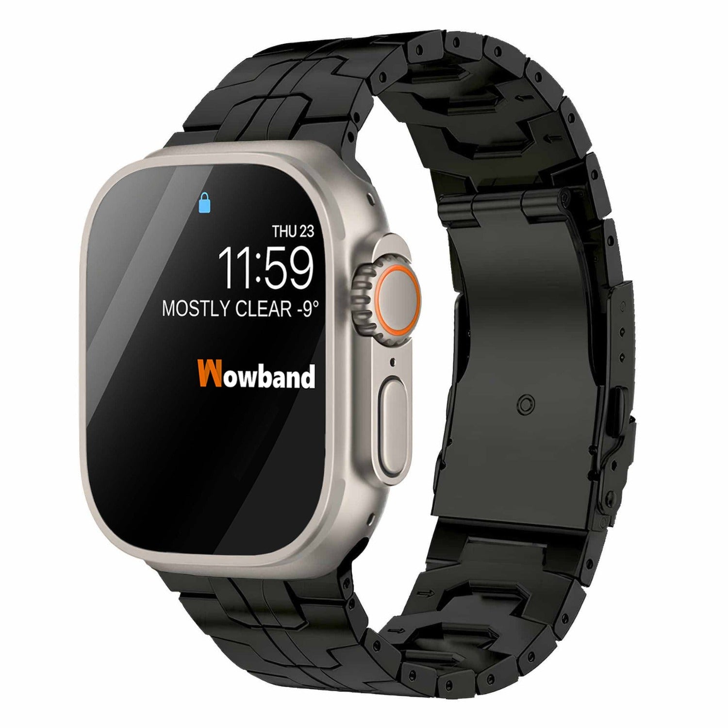 BRACELET À MAILLONS EN TITANE LUX96 