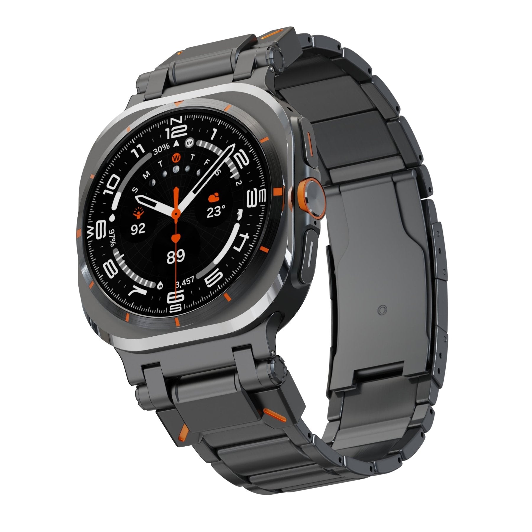 BRACELET À MAILLONS EN TITANE LUX88 pour Galaxy Watch Ultra