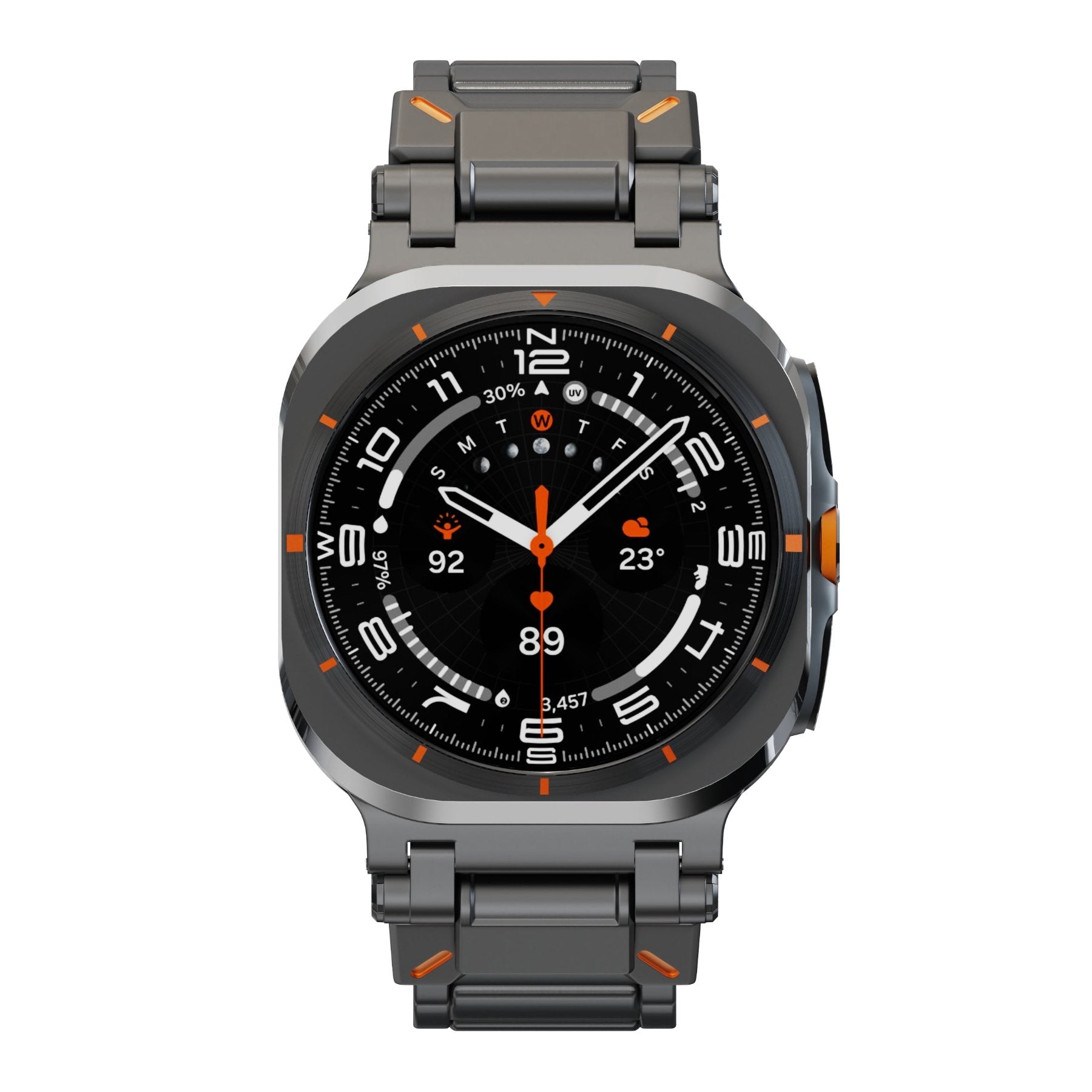 BRACELET À MAILLONS EN TITANE LUX88 pour Galaxy Watch Ultra