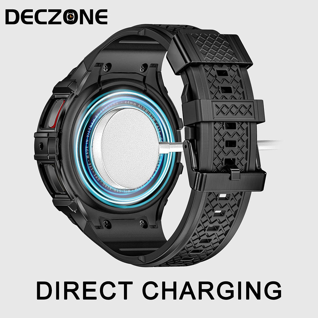 Kit de rénovation de boîtier robuste en acier inoxydable pour Samsung Galaxy Watch 4/5/6