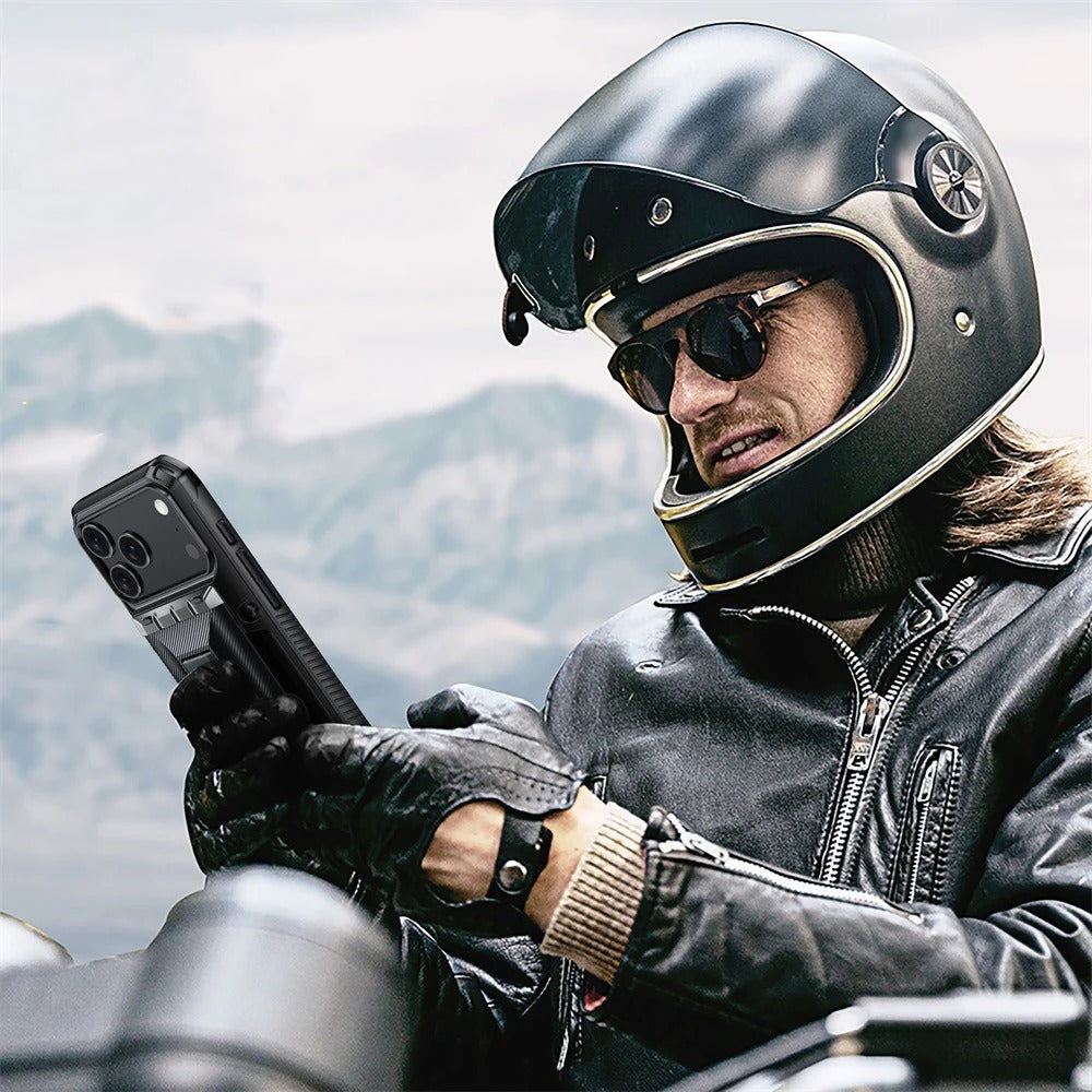 Étui porte-cartes coulissant pour iPhone